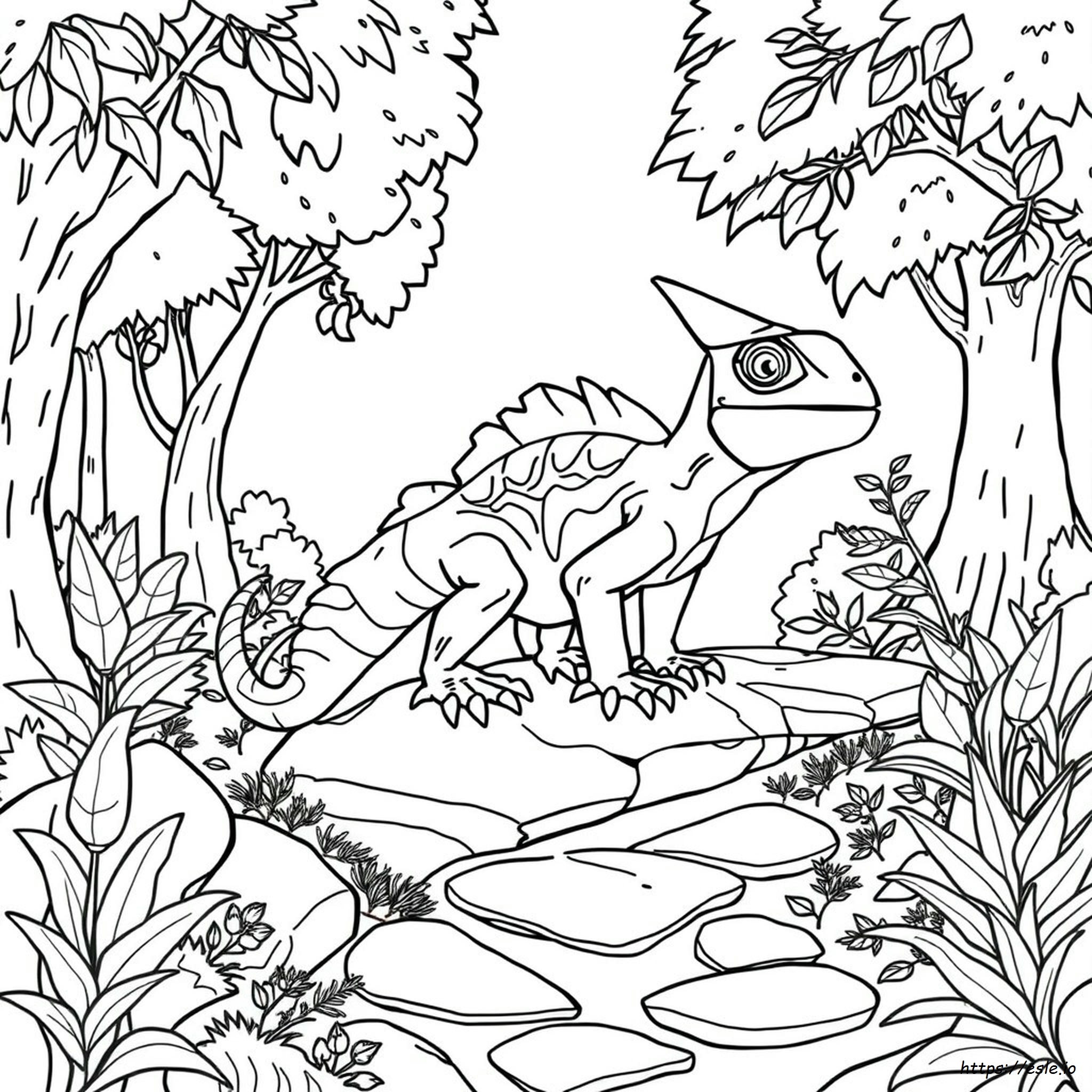 Charmeleon Para Colorir