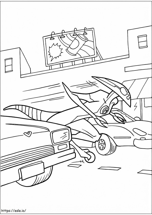 Xlr8 Running A4 coloring page