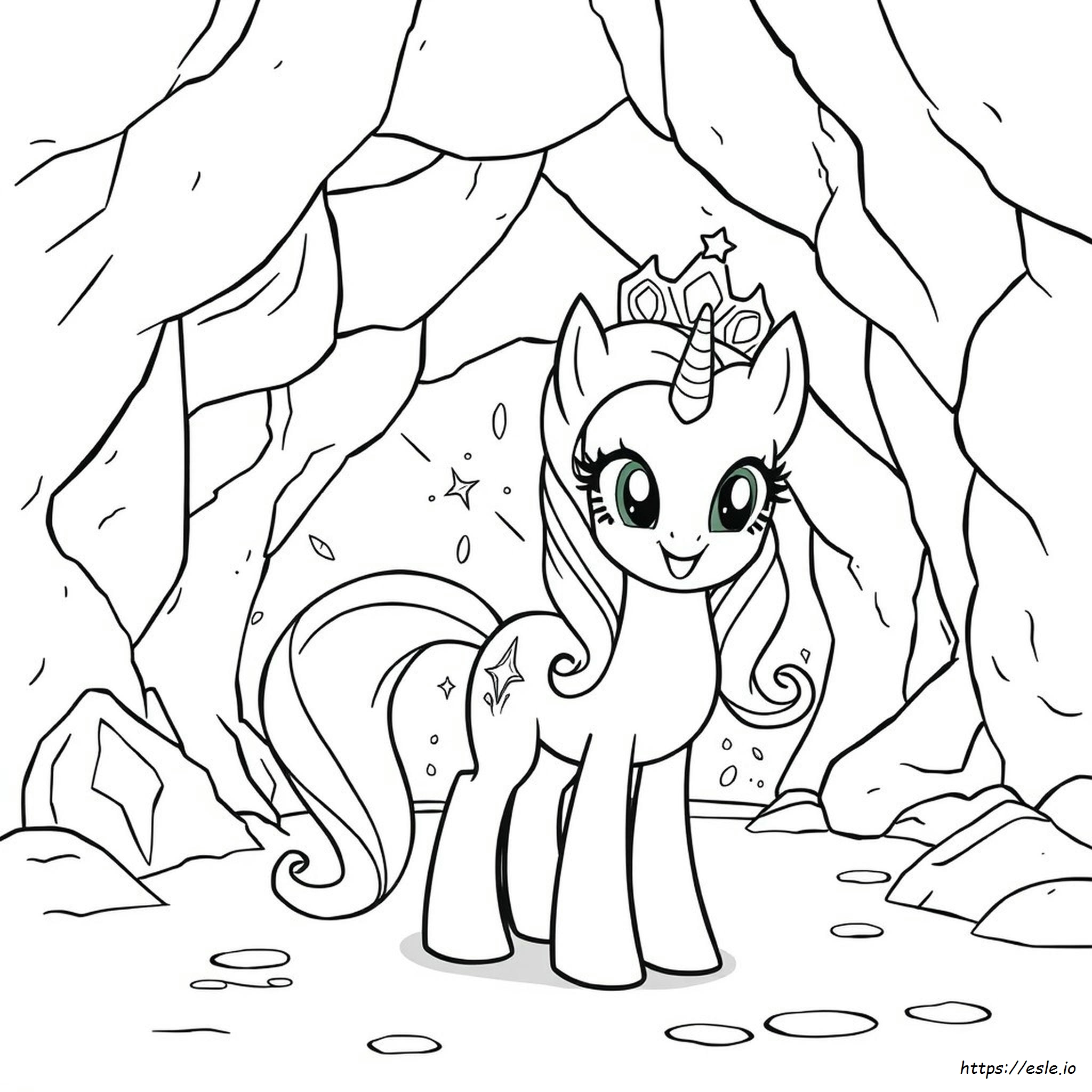 My Little Pony Colouring Pages Rarity