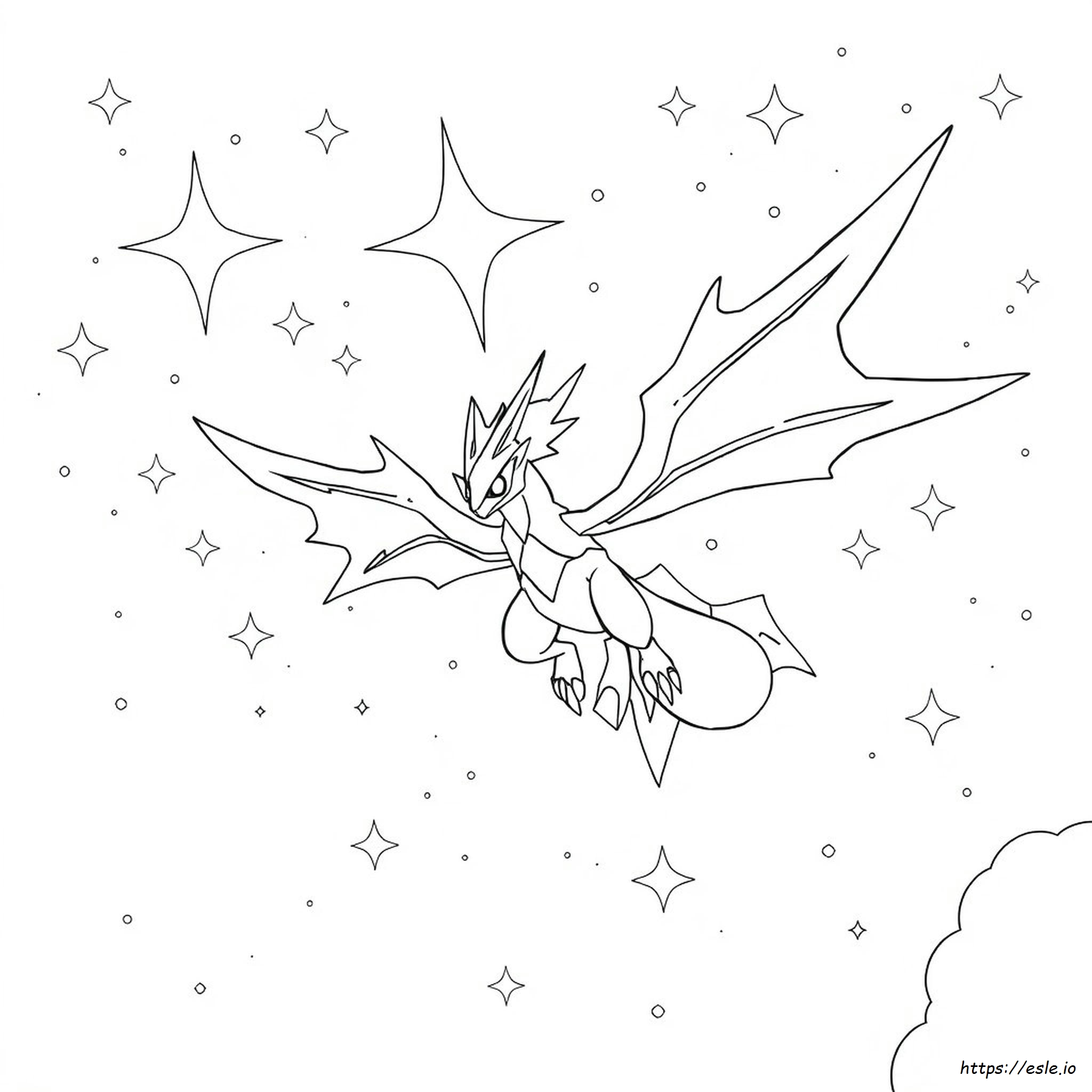 Pokemon Ultra Necrozma Coloring Pages