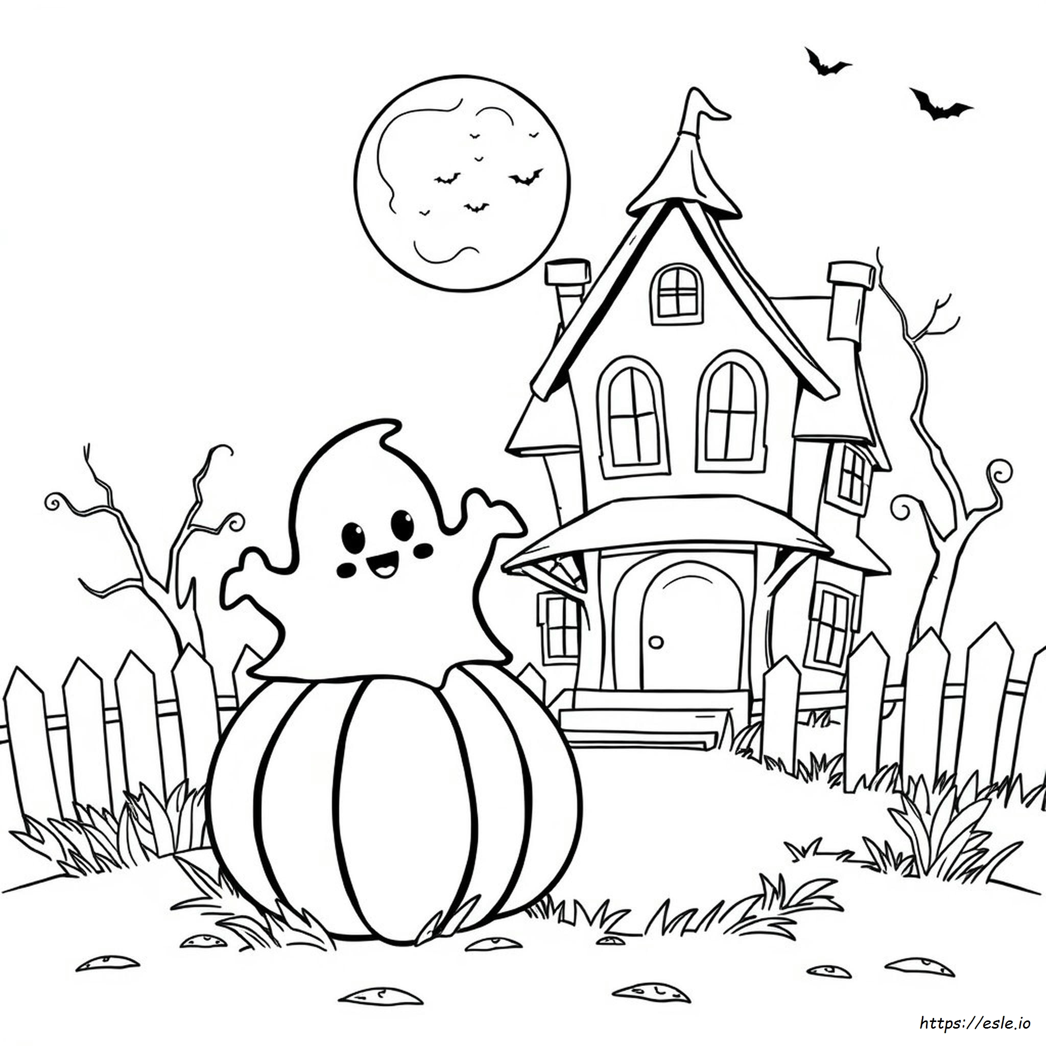 Spooky Cute Coloring Pages Pdf