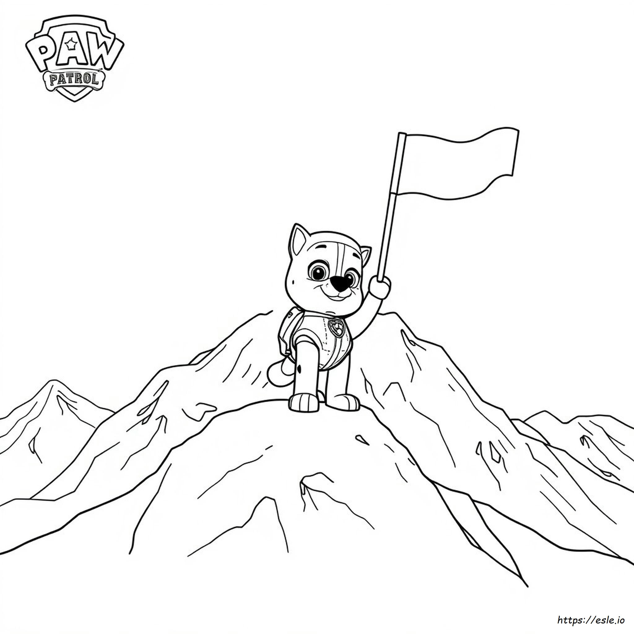 Everest Paw Patrol Coloring Page