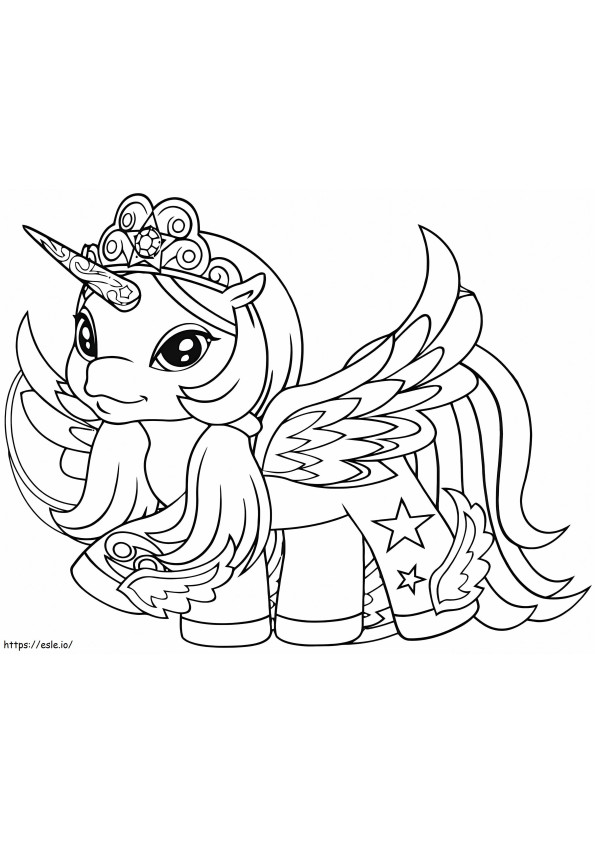 Adorable Filly Funtasia coloring page