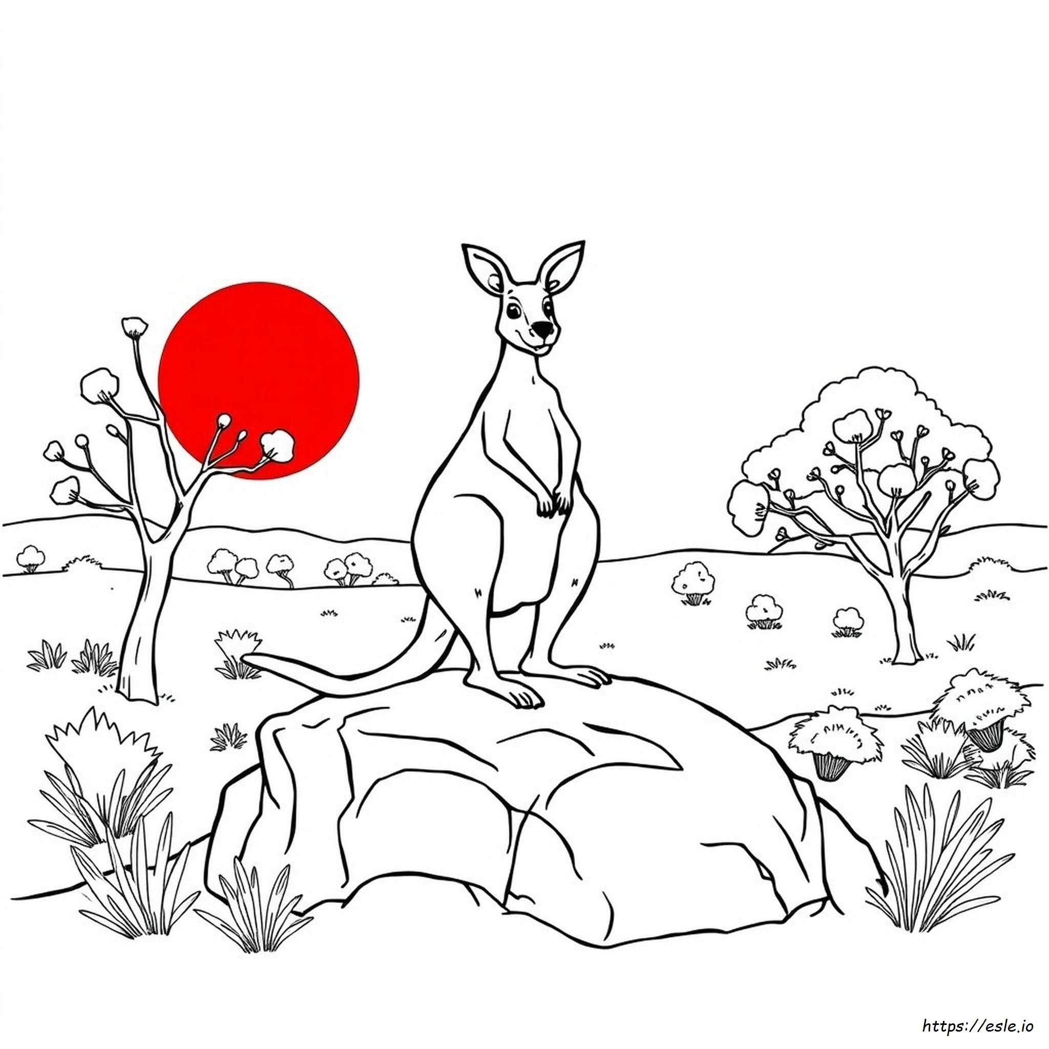 Australian Colouring Pages