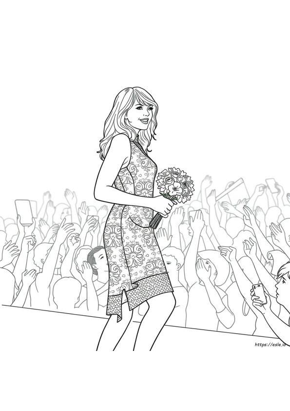 Taylor Swift Eras Tour: Desenhos Para Colorir