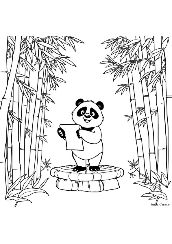 Kung Fu Panda 4 Ausmalbilder