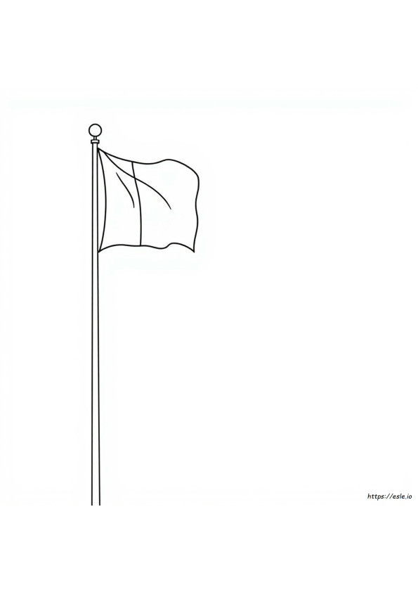 Bandeira Da França Para Colorir
