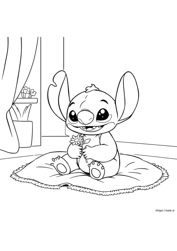 Adorabili Immagini Di Stitch Da Colorare