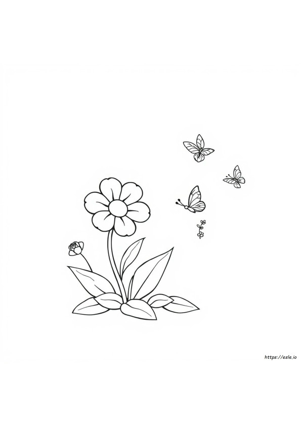 Coloriage Petite Fleur