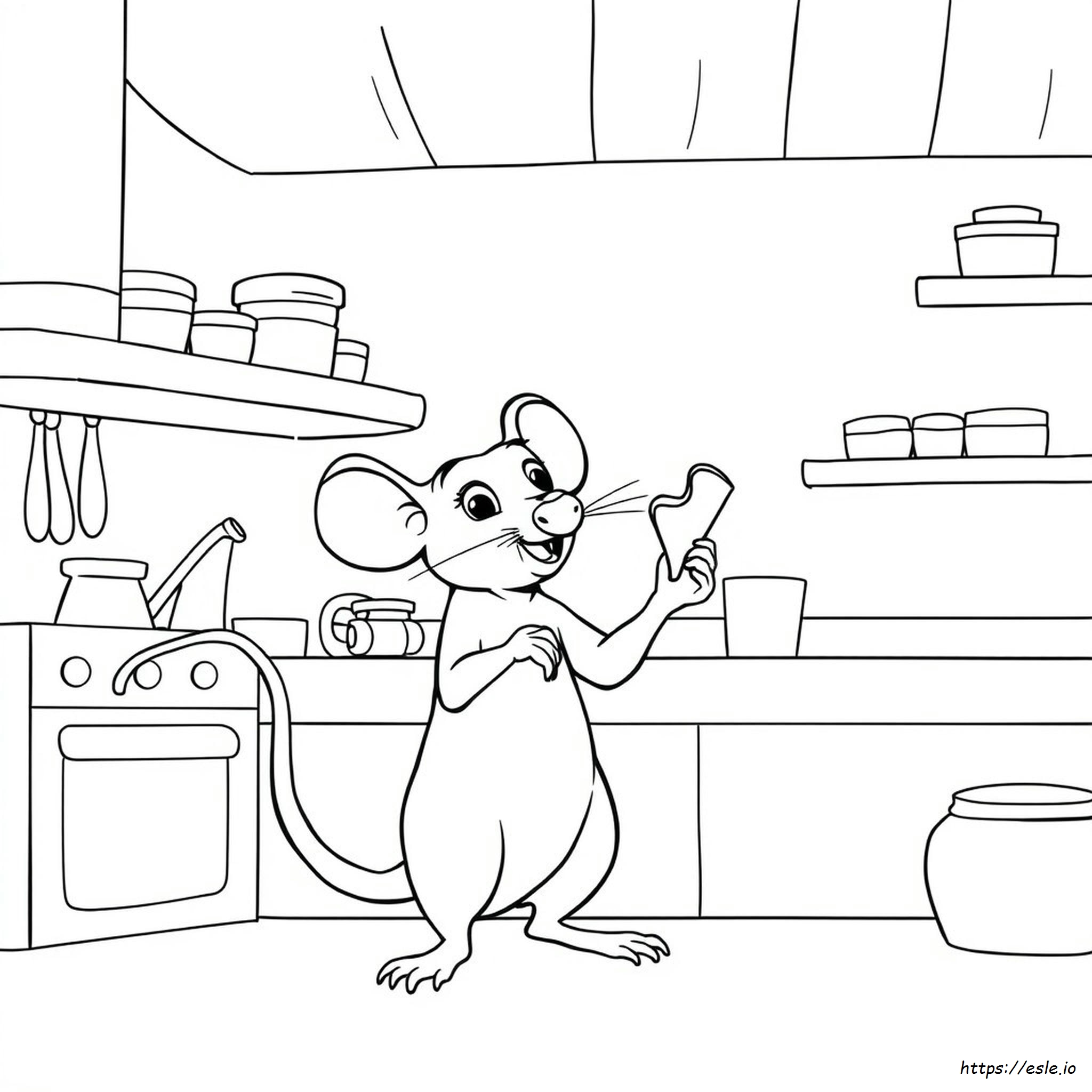 Remy Coloring Page