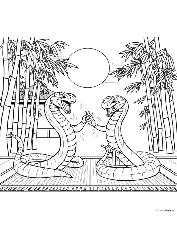 Cobra Kai Da Colorare