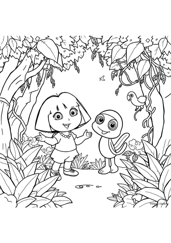 Swiper Di Dora Disegni Da Colorare