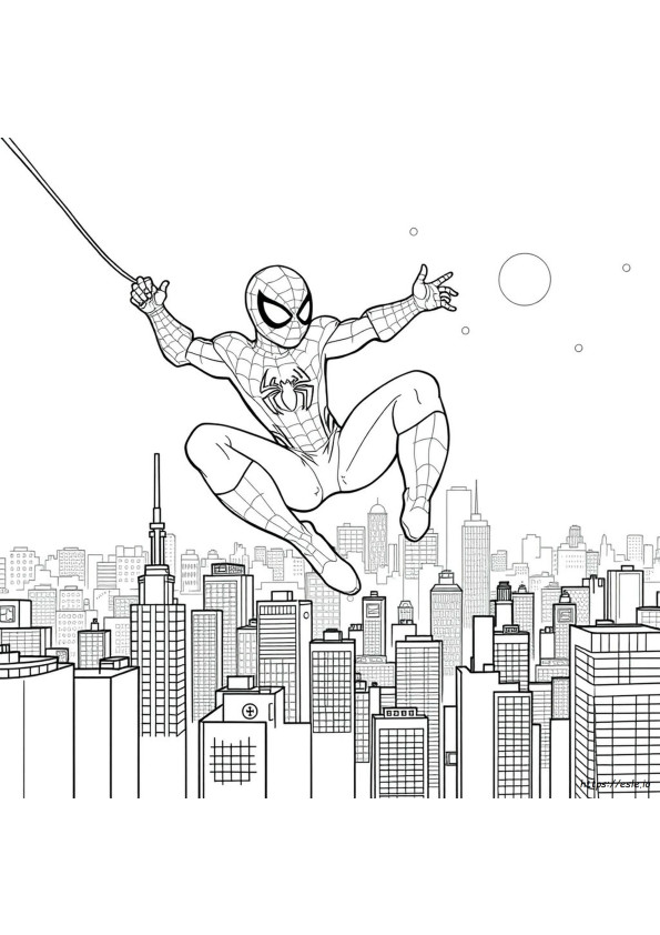 Spider Man Unlimited Coloring Pages