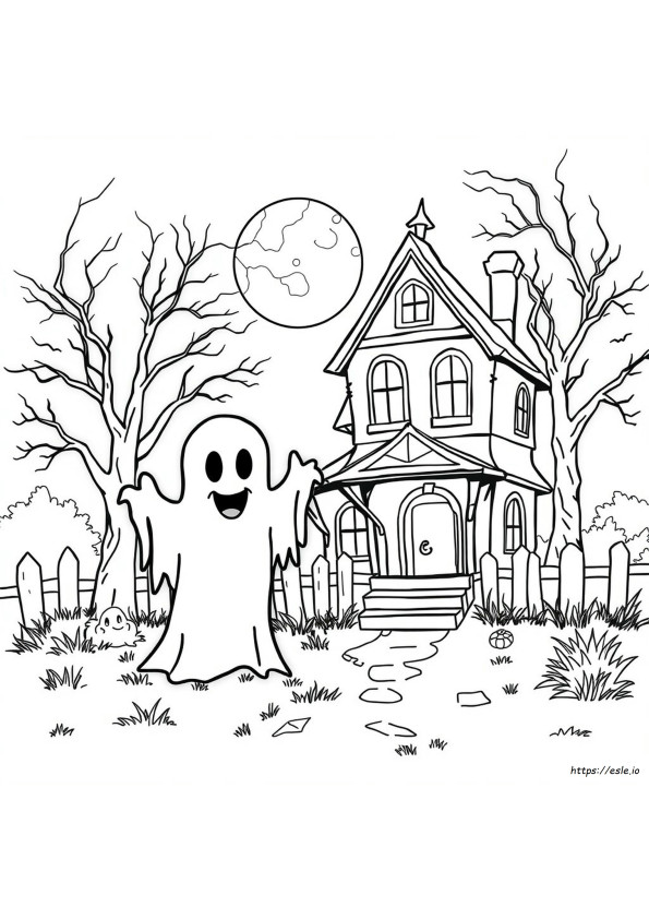 Coloriage Spooky