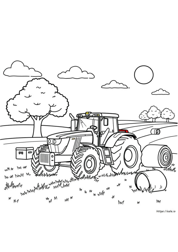 Kolorowanka John Deere