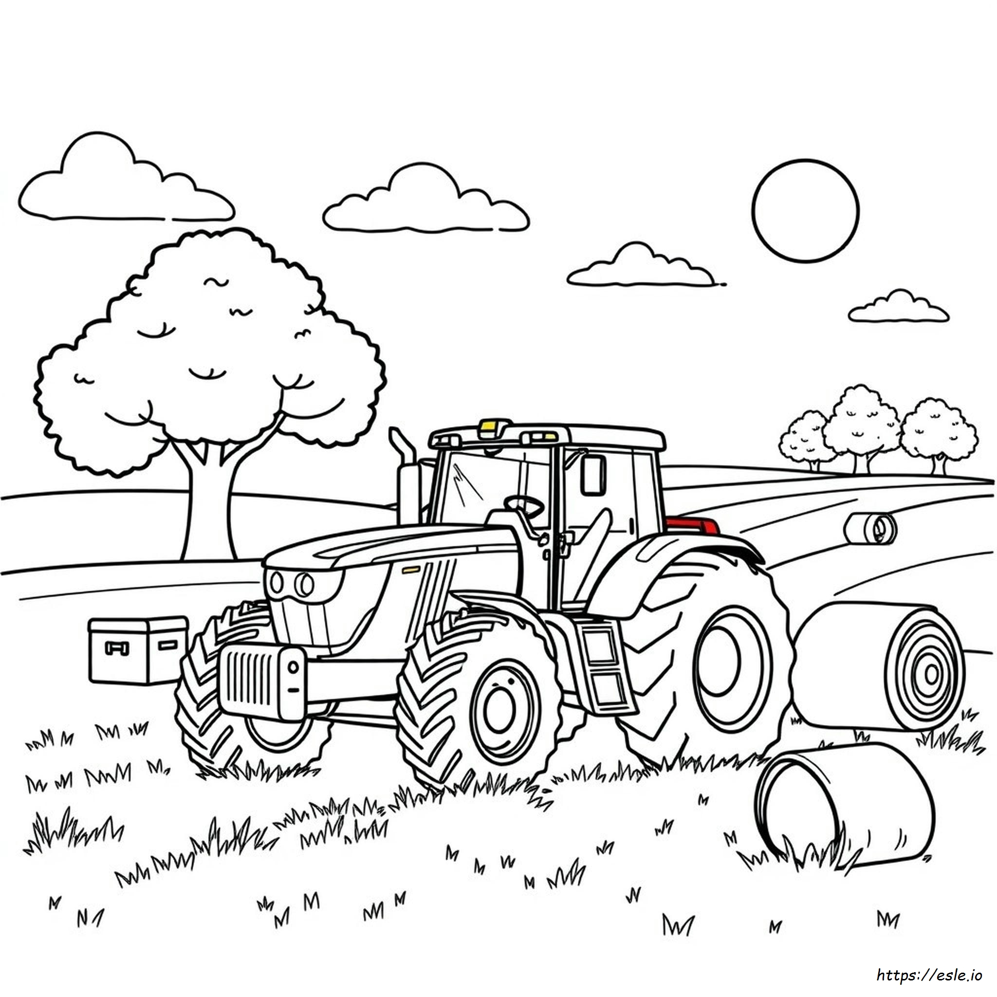 Kolorowanka John Deere
