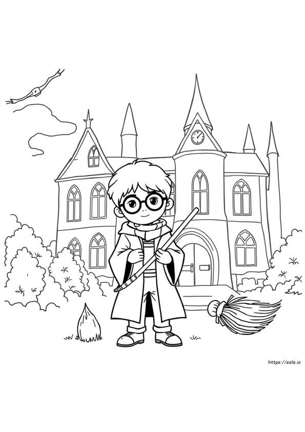 Harry Potter Colouring