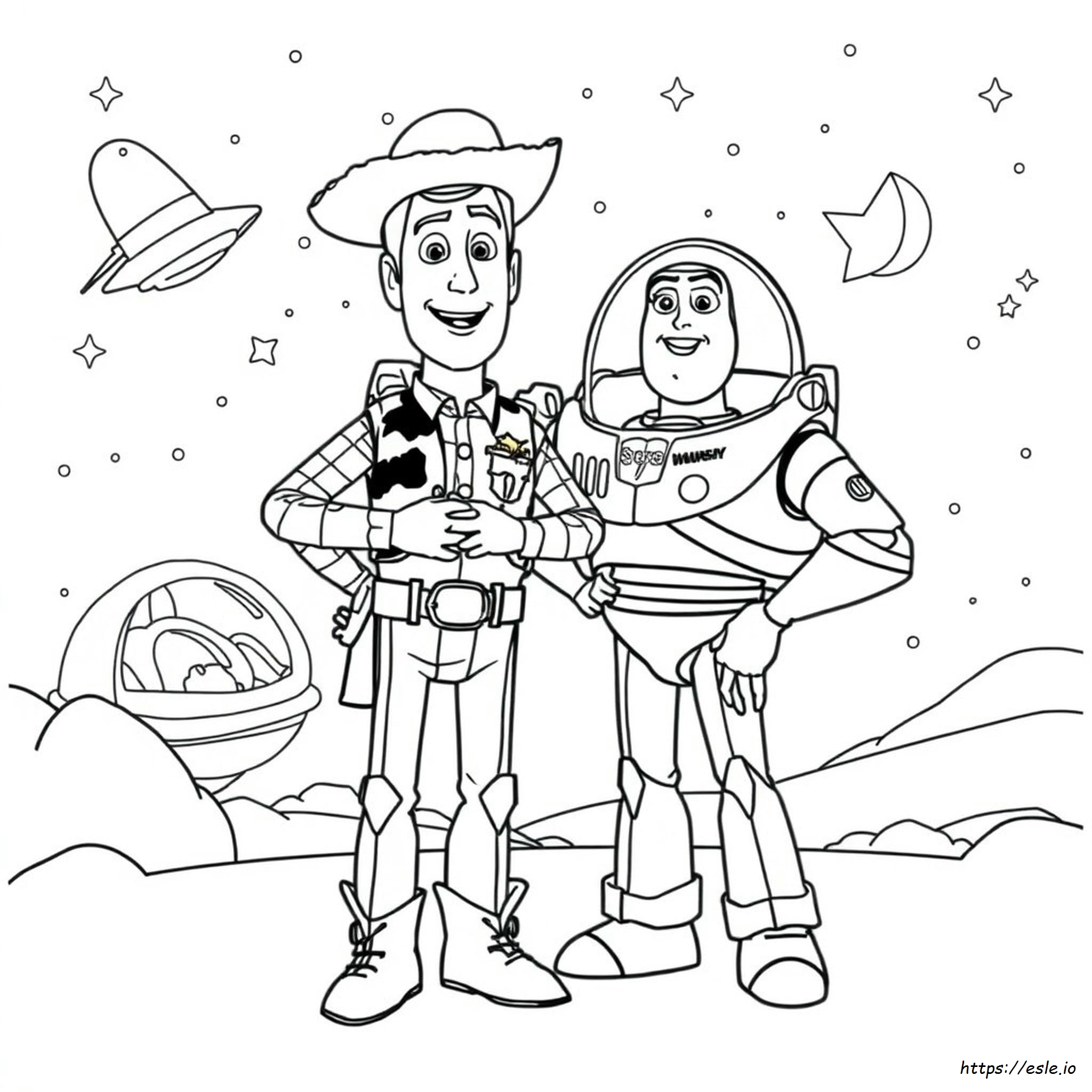 Toy Story Coloring Pages