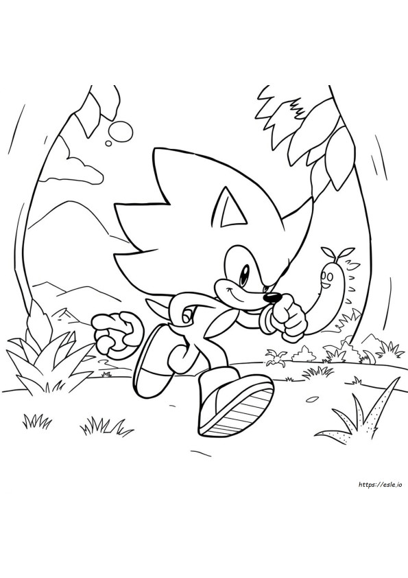Sonic 2 Värityskuvat