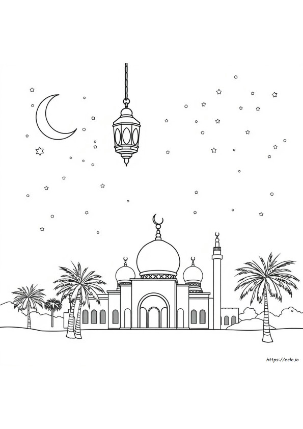 Ramadan Ausmalbilder Zum Ausdrucken