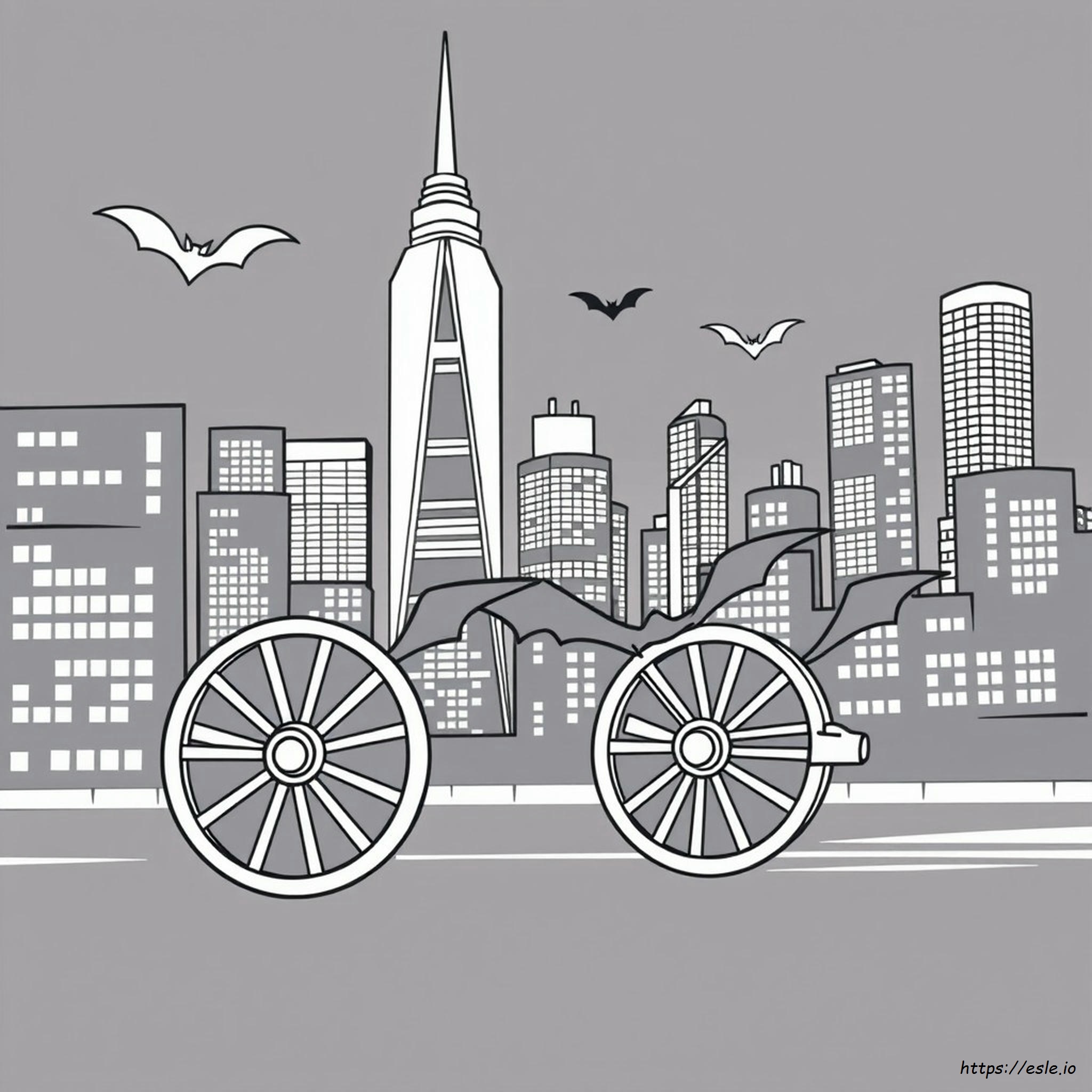 Disegni Batwheels Da Colorare