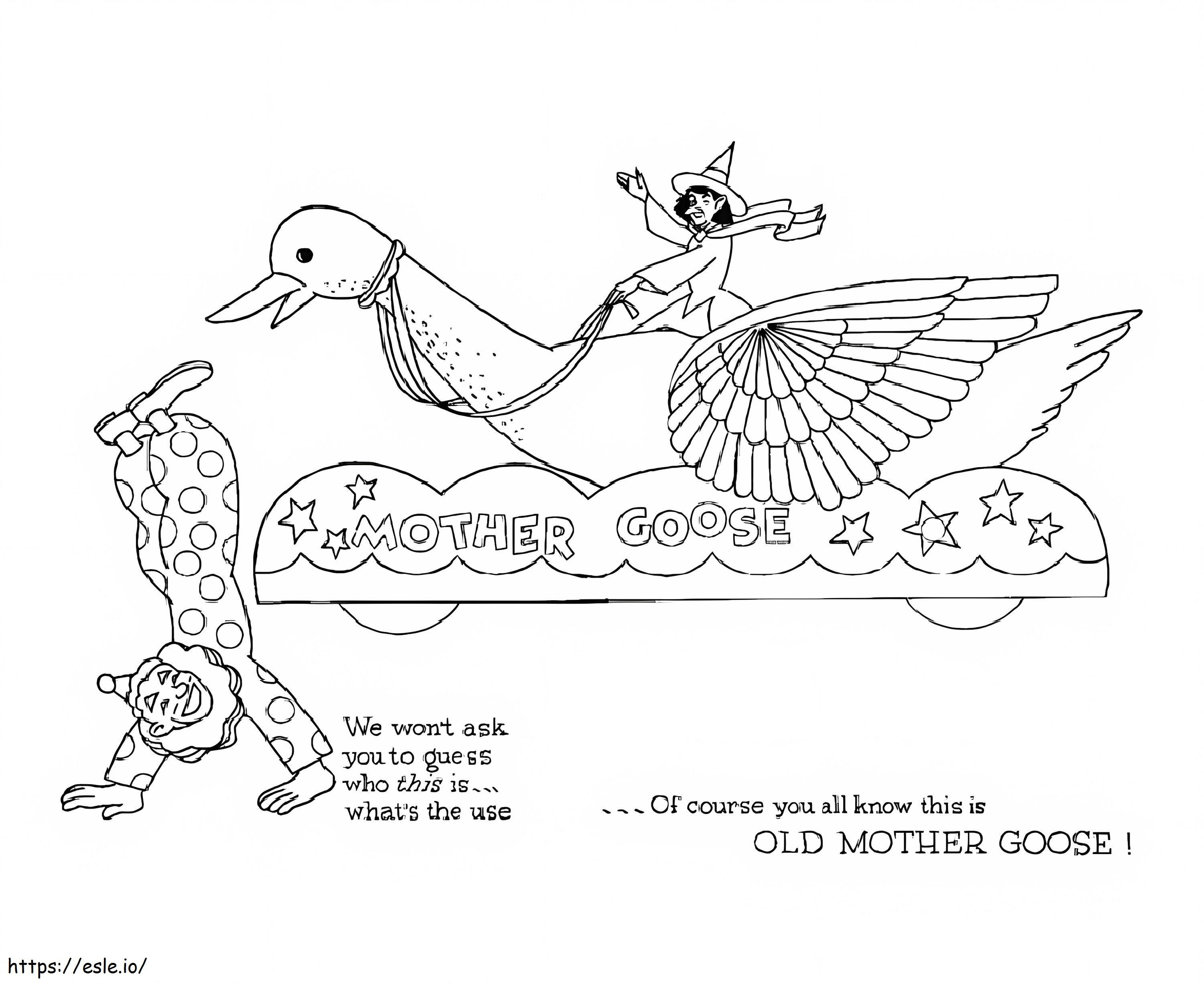 Mother Goose 3 Nursery Rhymes E1614936253477 coloring page