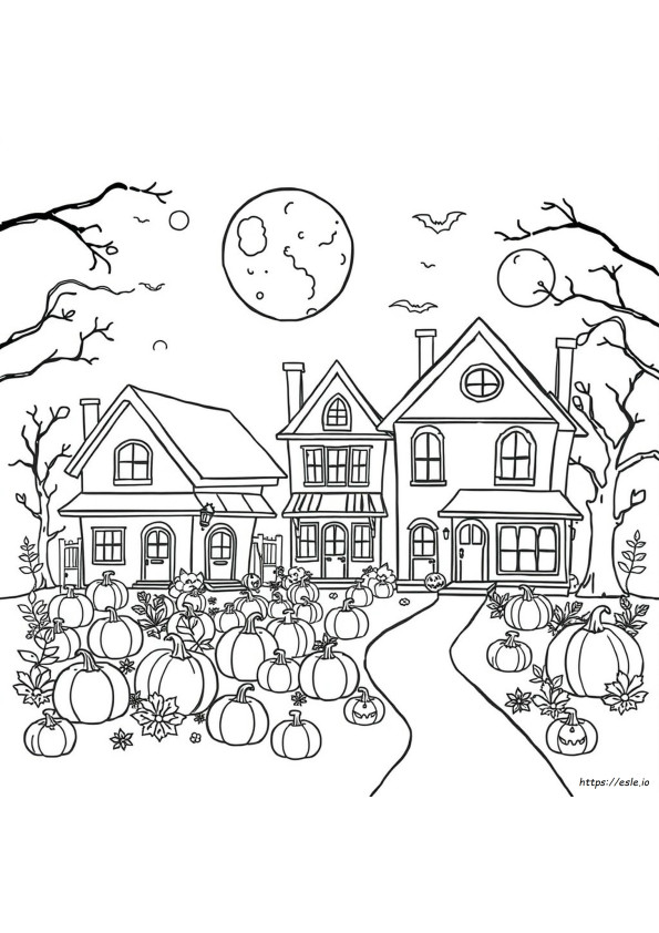 Halloween Kleurplaten Op Pinterest