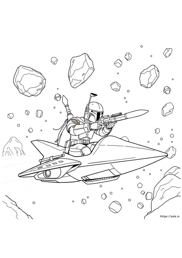 Boba Fett Colouring