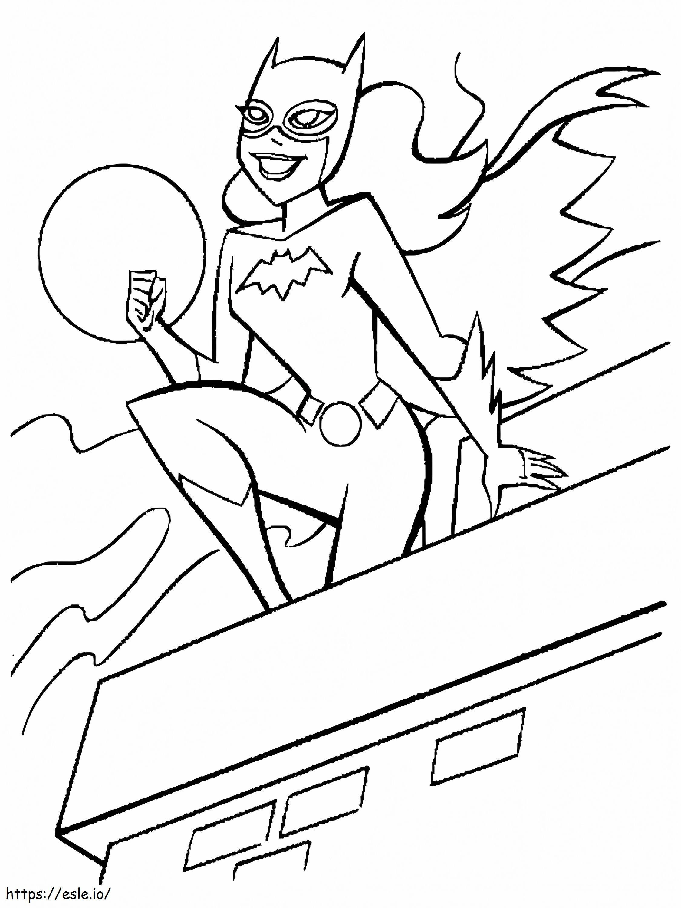 Batgirl Komik boyama