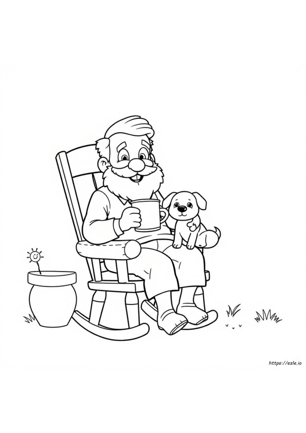 Coloriages Mignons Pour Papy
