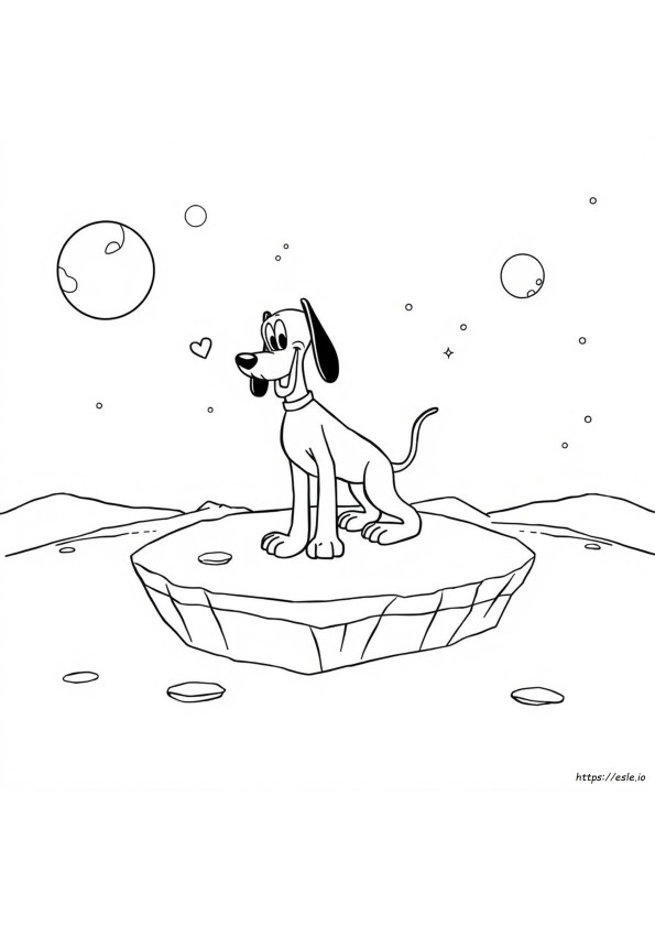 Pluto Kolorowanka