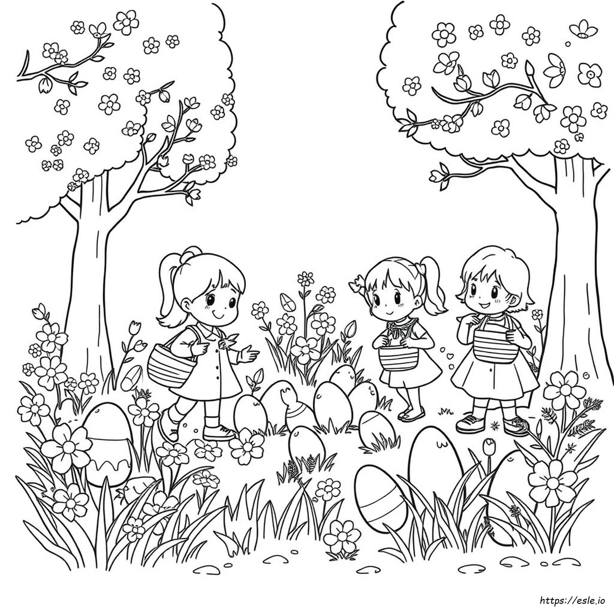 Ostern Aktivitäten Zum Ausmalen