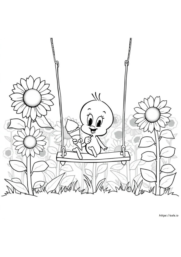 Tweety Bird Coloring Pictures