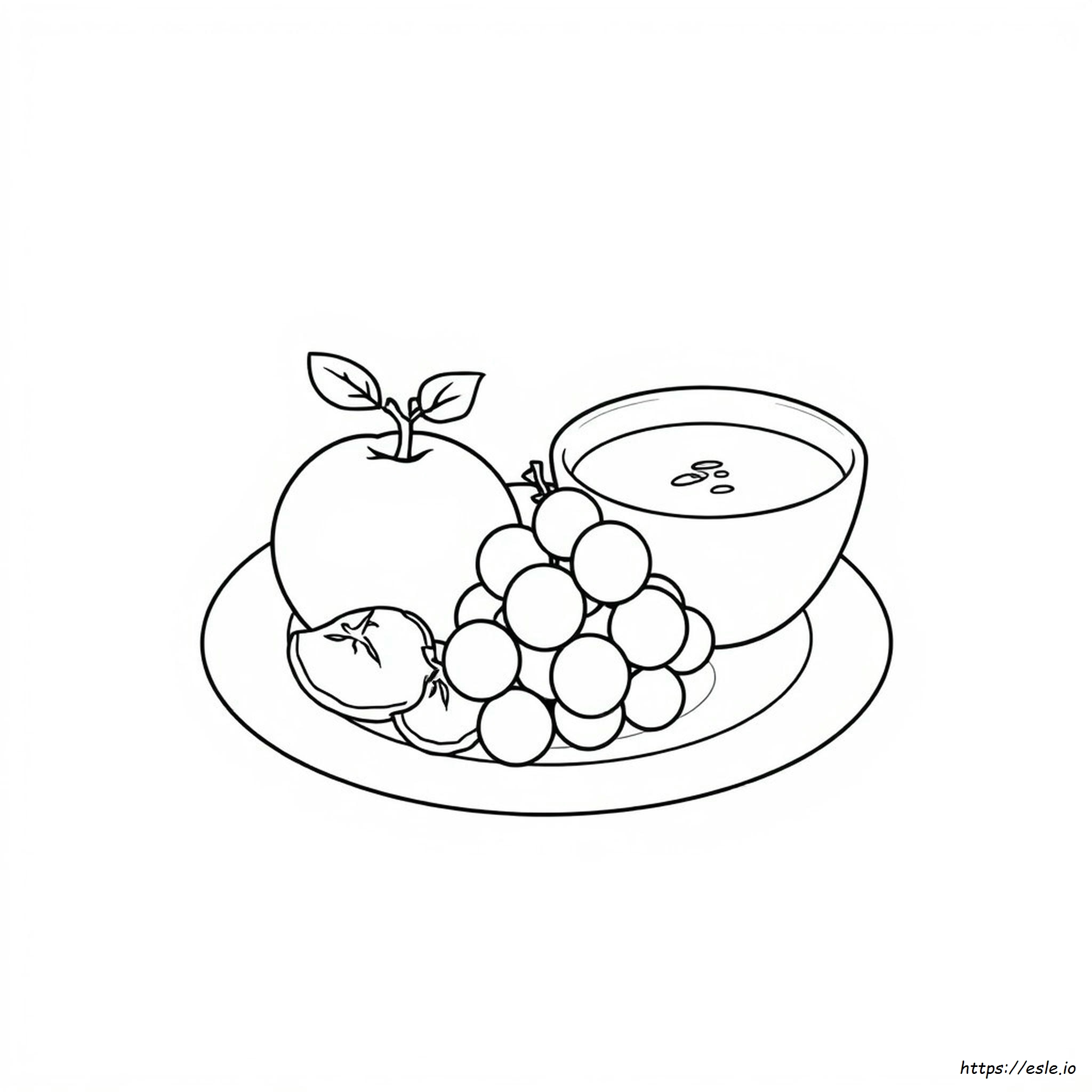 Ausmalbilder Essen Zum Ausdrucken