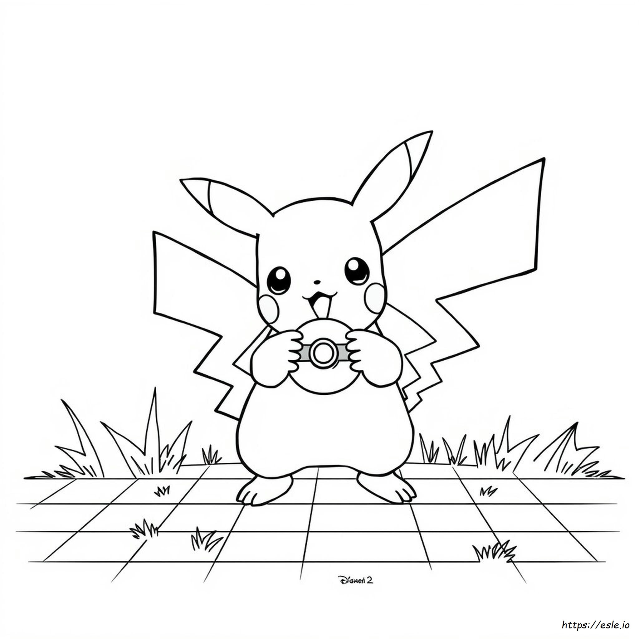 Coloring Squared Pokemon Color By Number