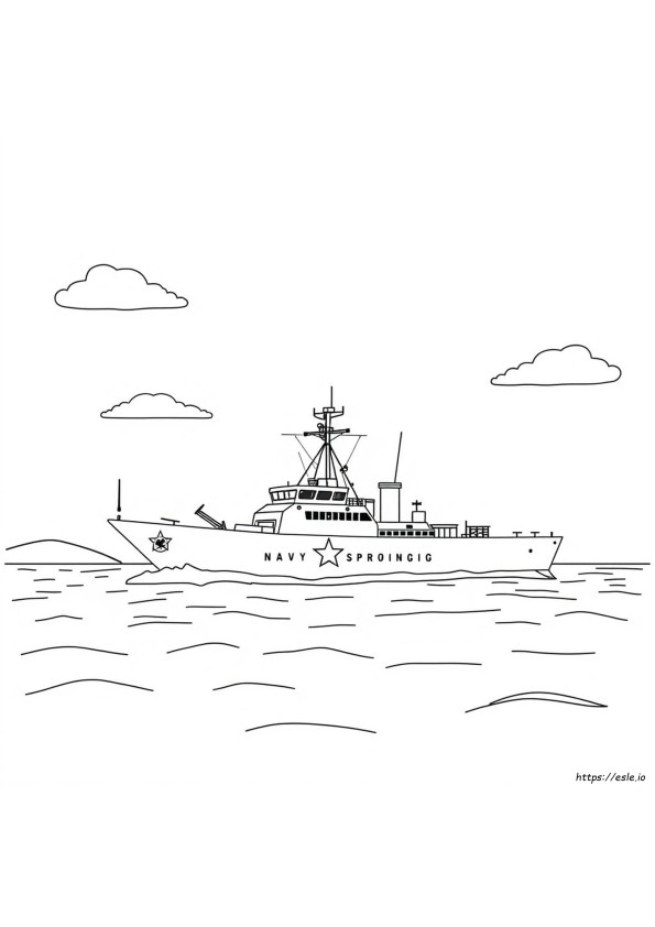 Coloriages Marine
