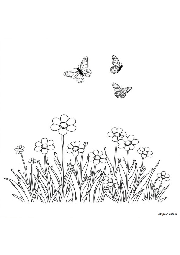 Zay Flowers Coloring Page
