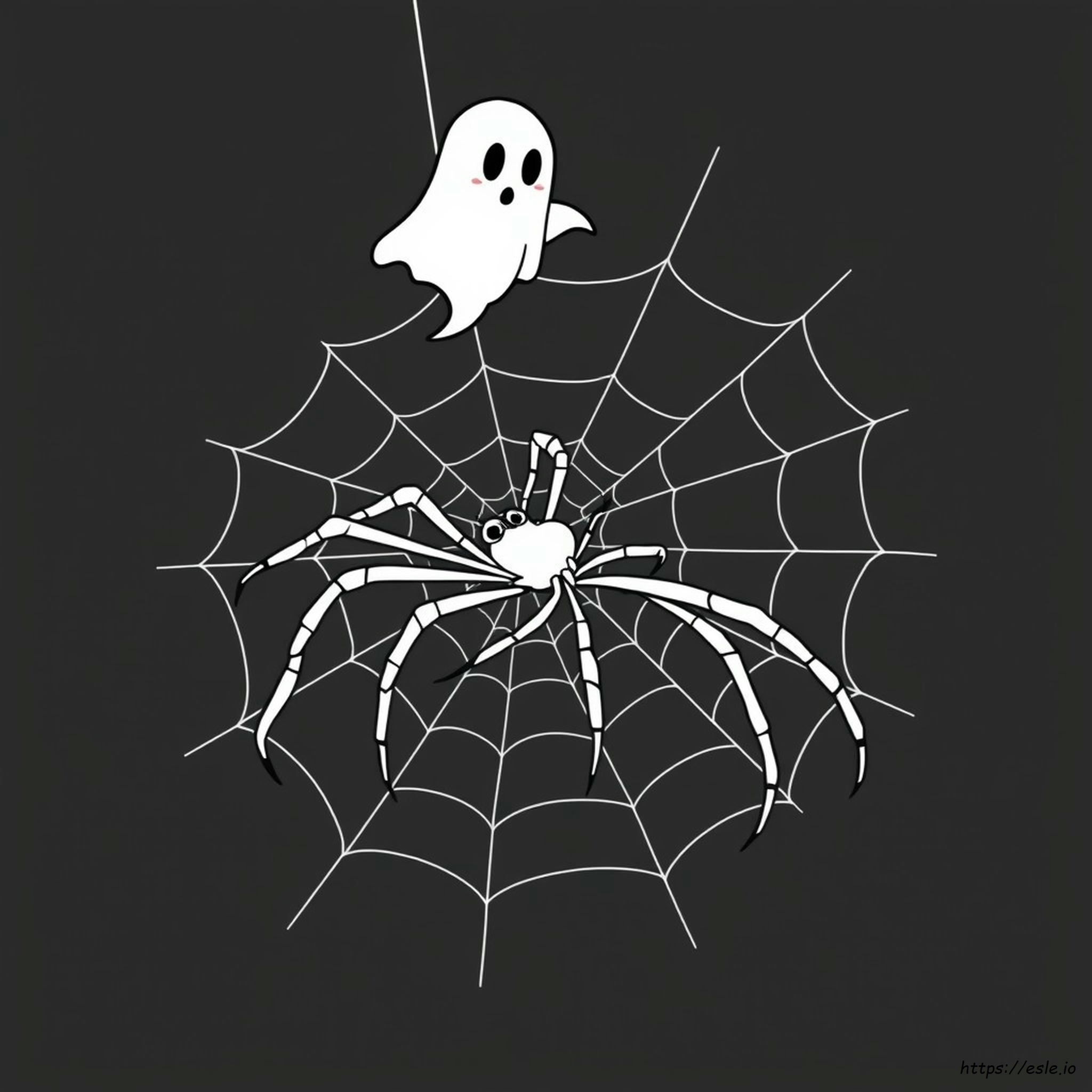 Ghost Spider Ausmalbilder
