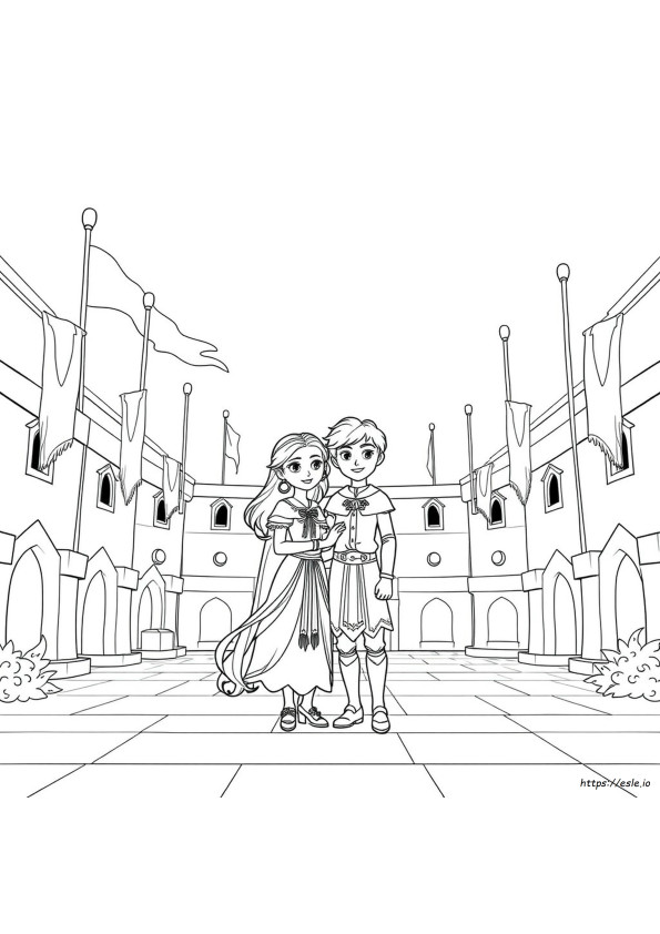 Kolorowanki Elena Z Avaloru Jaquin