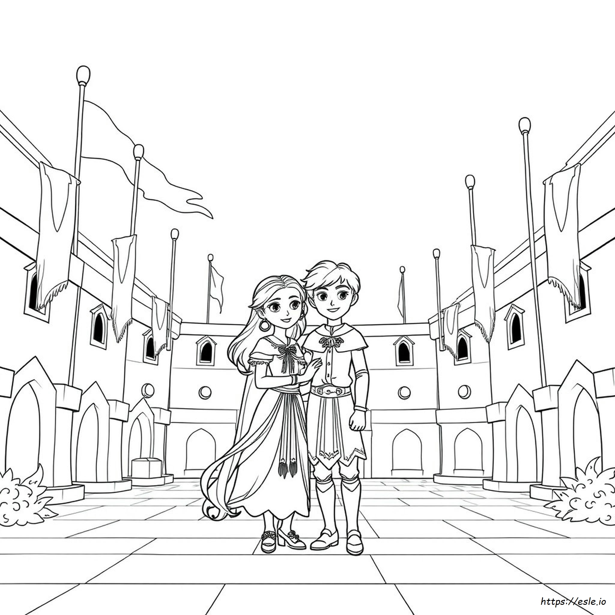 Elena Of Avalor Jaquin Coloring Pages