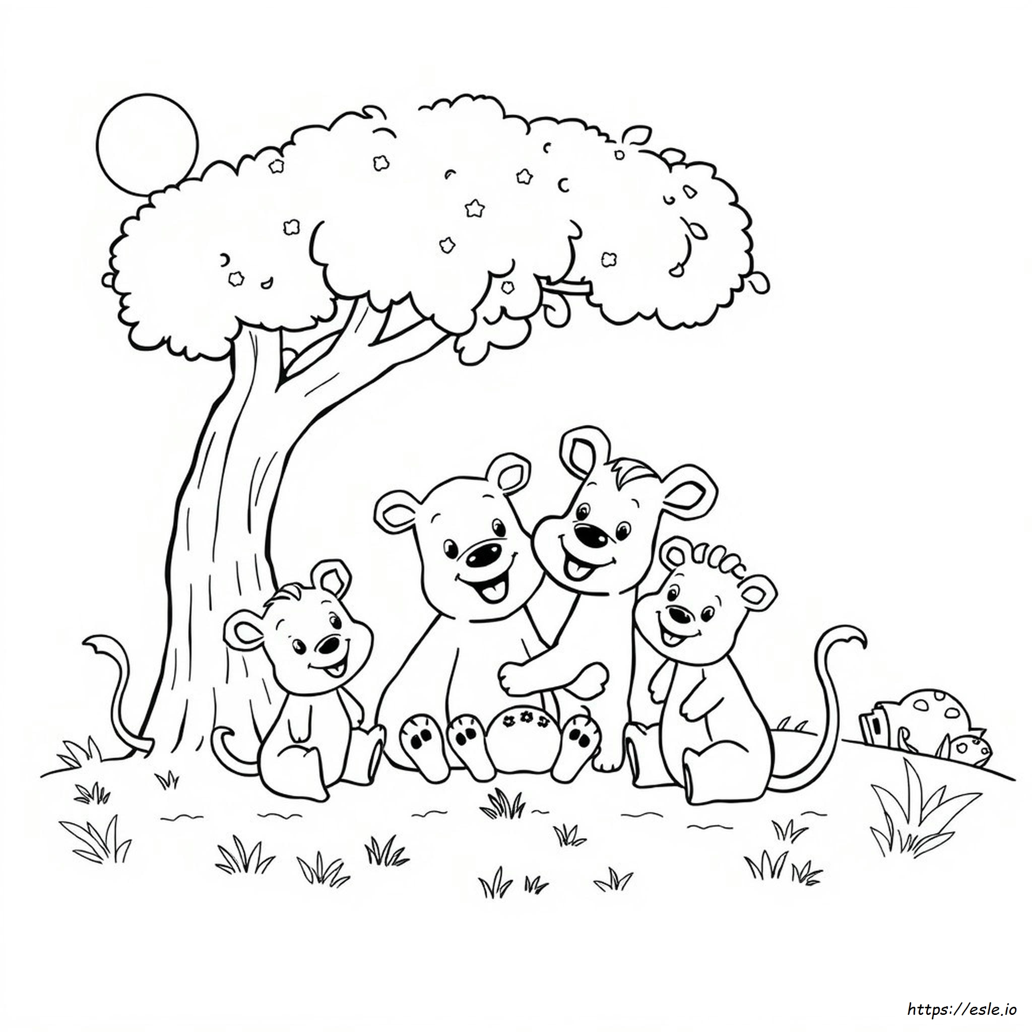 Pre Kindergarten Coloring Pages