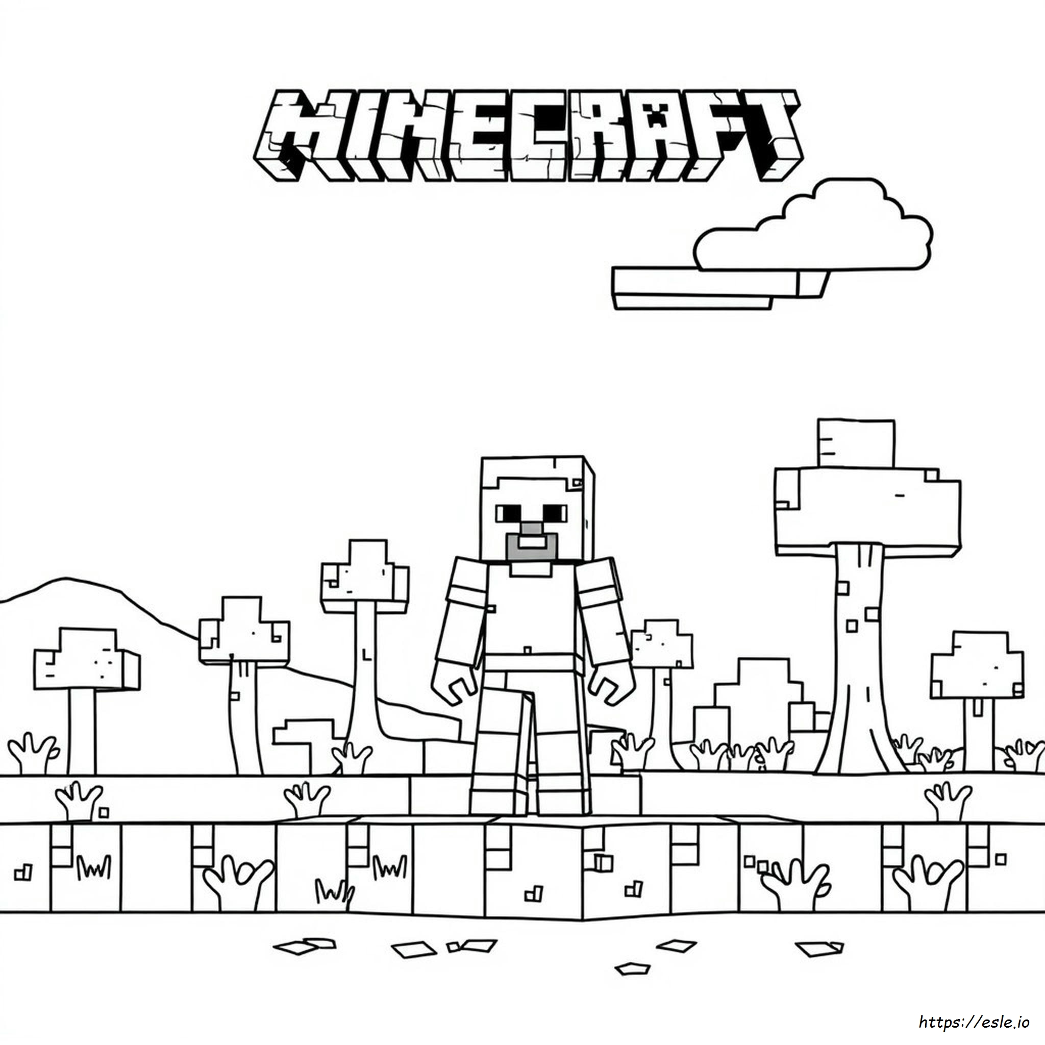 Minecraft Colouring Sheets To Print