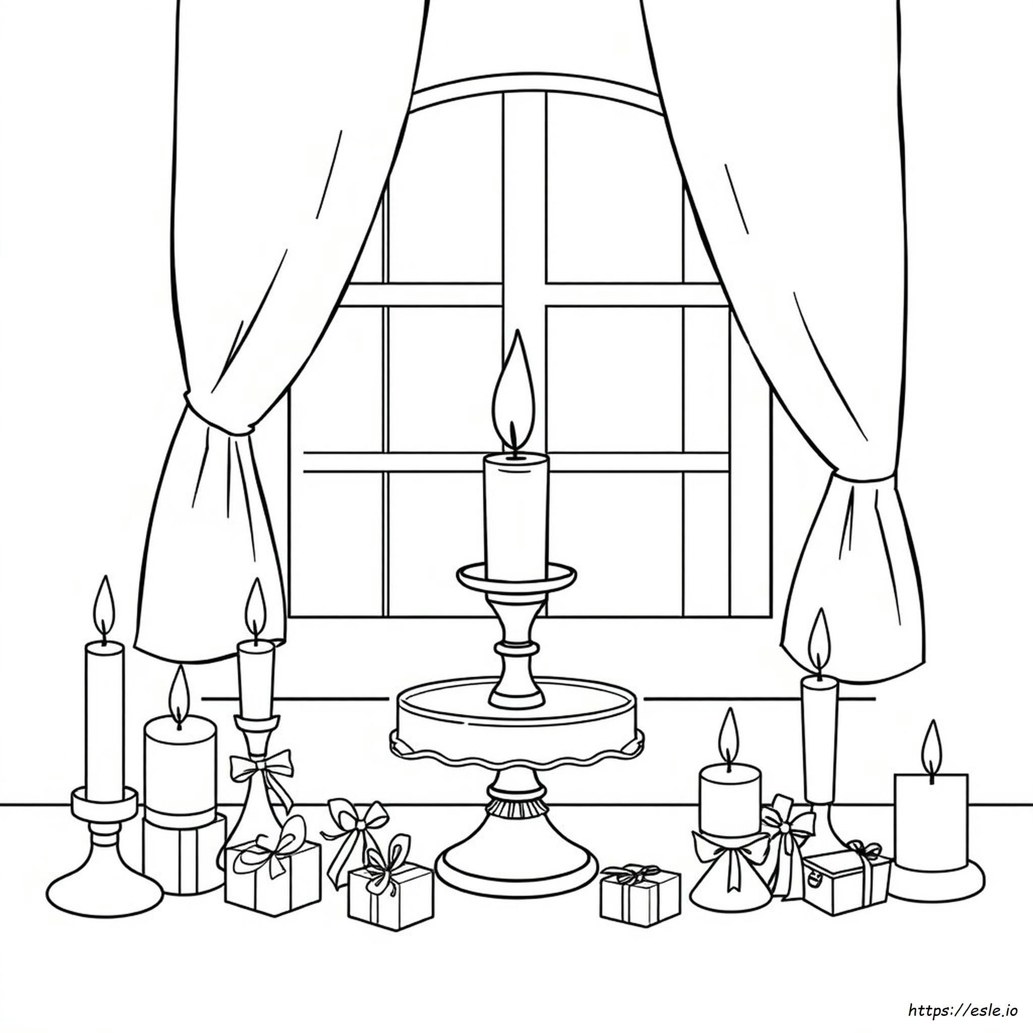 Candlemas Colouring Pages
