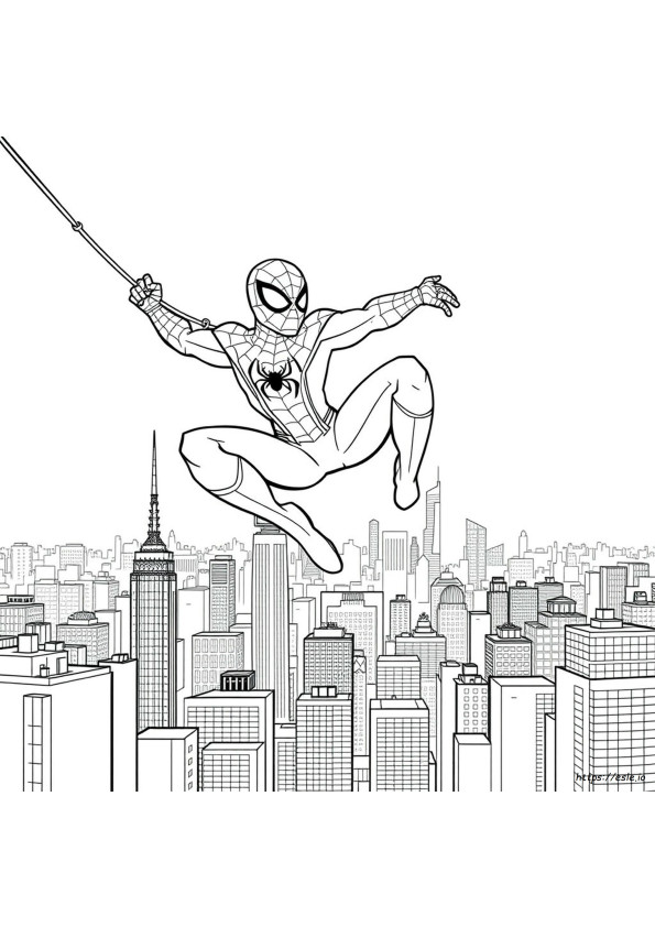 Dibujos De Spider Man Para Colorear Imprimibles Gratis