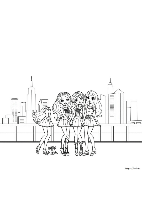 Bratz Da Colorare
