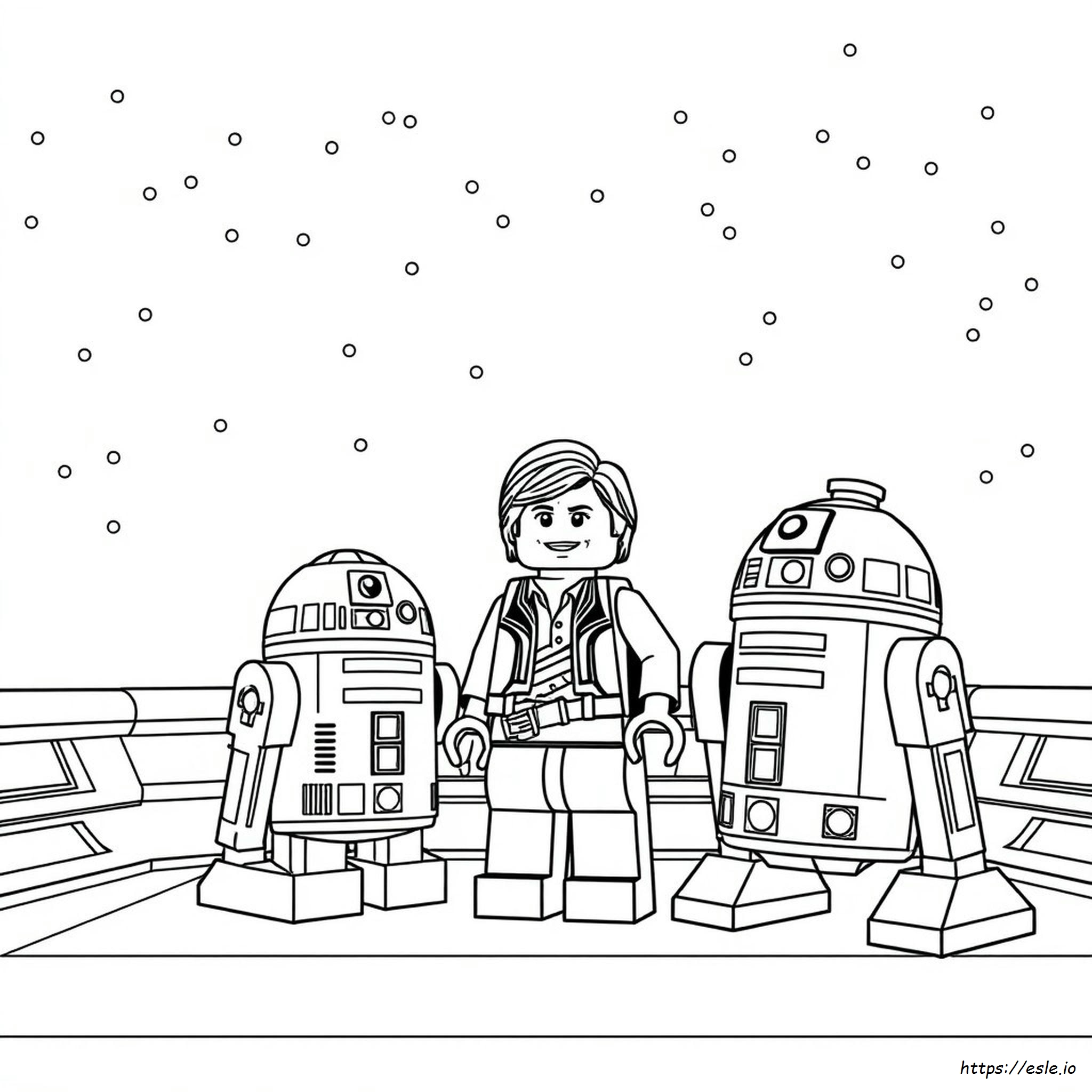 Lego Han Solo Ausmalbilder