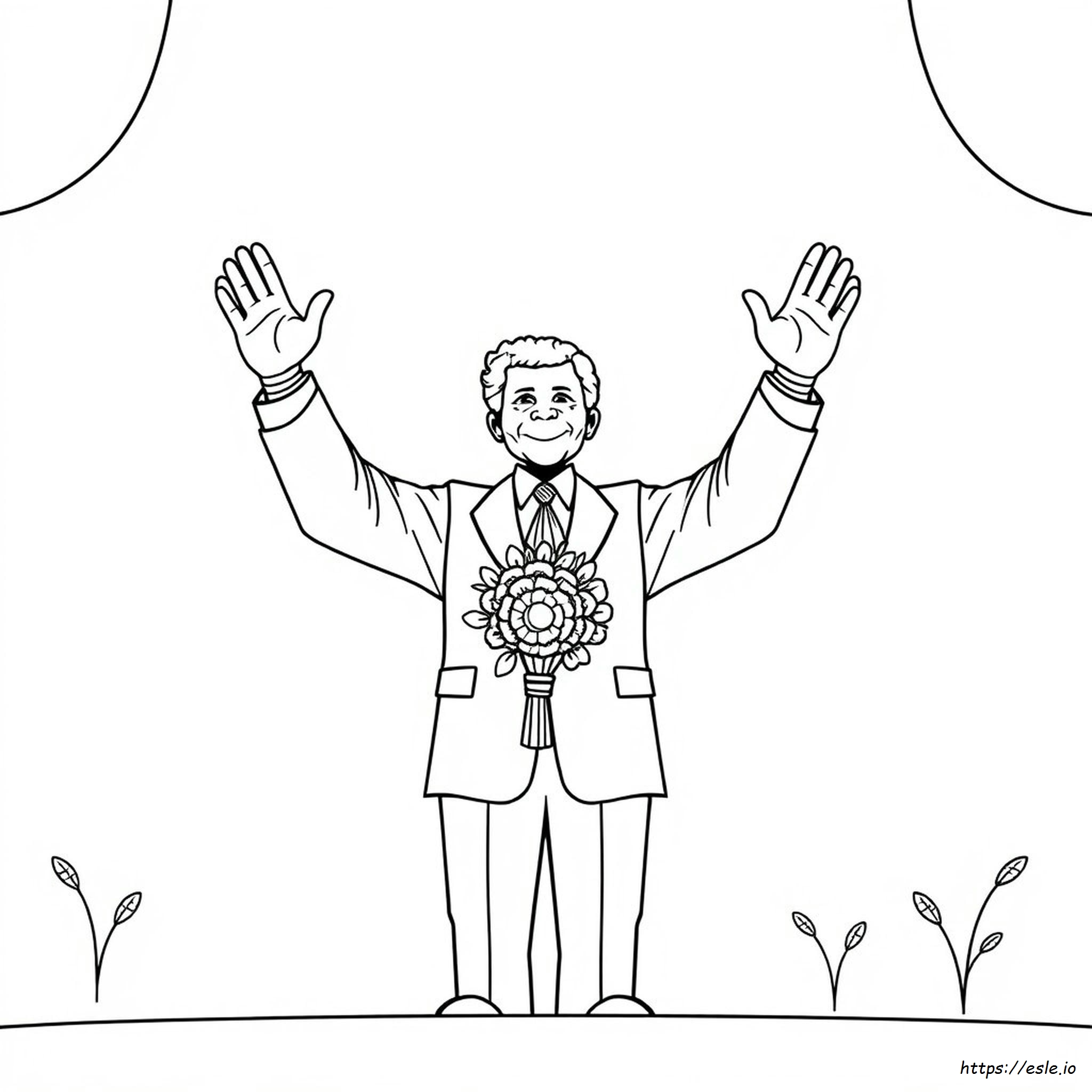 Nelson Mandela Colouring
