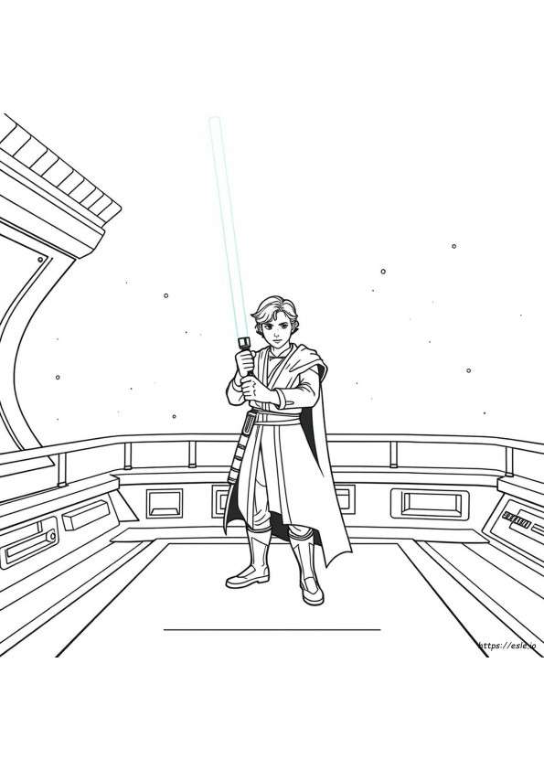 Anakin Da Colorare