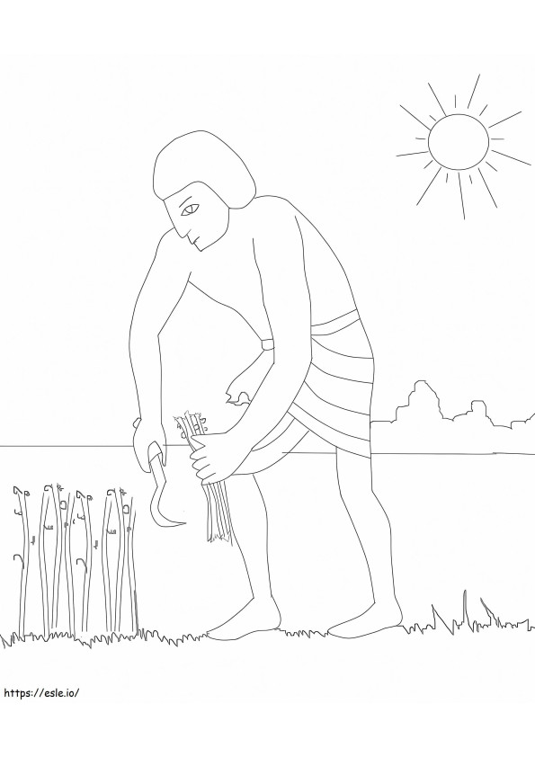 Pongal 5 coloring page