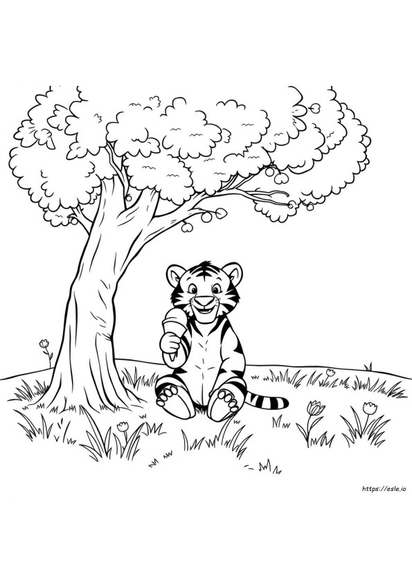 Coloriages De Mike Le Tigre